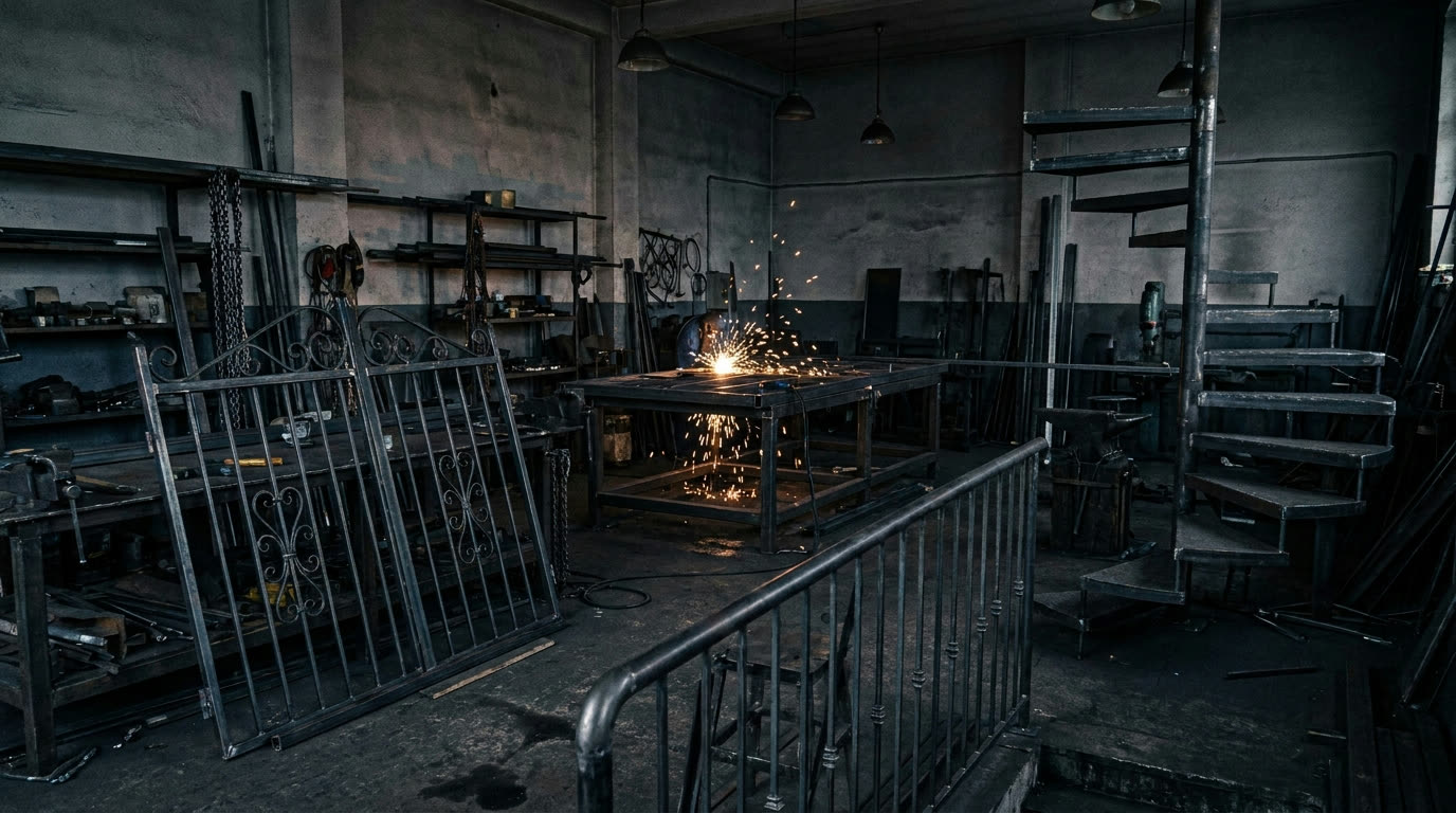 Atelier de fabrication Cap Metal Furiani